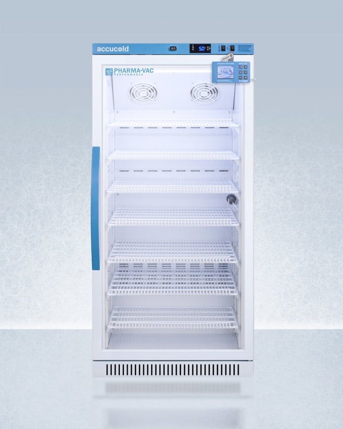 Accucold - ARG8PVDL2BLHD - 8 Cu.Ft. Upright Vaccine Refrigerator, Left Hand Door