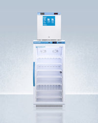Accucold - ARG8PV-FS24LSTACKMED2LHD - 24" Wide All-Refrigerator-All-Freezer Combination, Left Hand Door