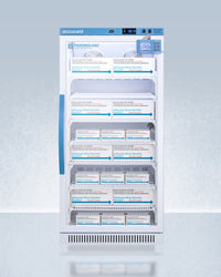 Accucold - ARG8PVDL2BLHD - 8 Cu.Ft. Upright Vaccine Refrigerator, Left Hand Door