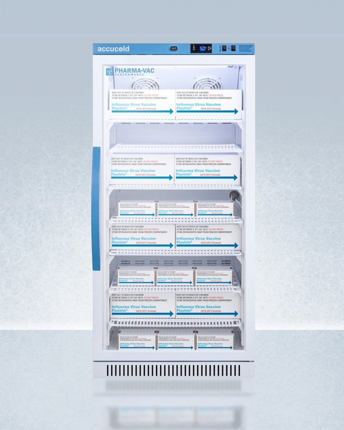 Accucold - ARG8PV456 - 8 Cu. Ft. Upright Vaccine Refrigerator, Certified to NSF/ANSI 456 Vaccine Storage Standard