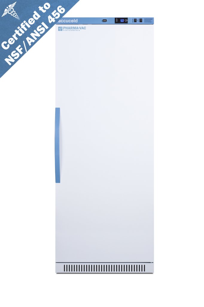 Accucold - ARS12PV456LHD - 12 Cu.Ft. Upright Vaccine Refrigerator, Certified to NSF-ANSI 456 Vaccine Storage Standard, Left Hand Door