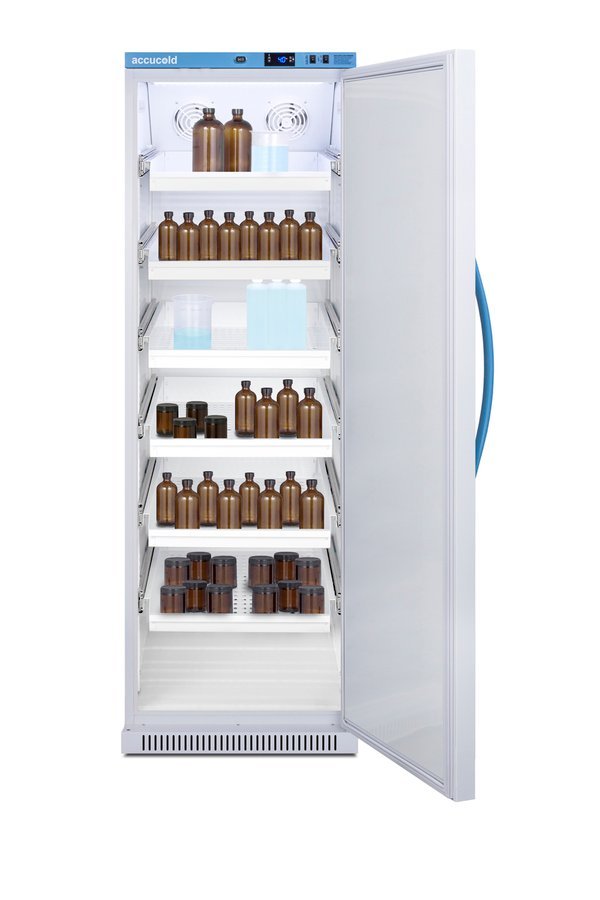 Accucold - ARS15MLDR - 15 Cu. Ft. Upright Laboratory Refrigerator with Removable Drawers