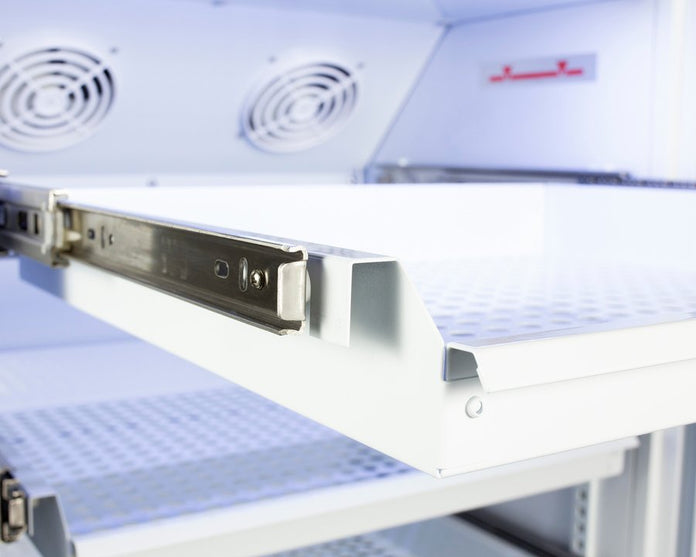Accucold - ARS15MLDR - 15 Cu. Ft. Upright Laboratory Refrigerator with Removable Drawers