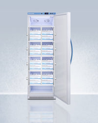 Accucold - ARS15PVLOCKERLHD - 15 Cu.Ft. Upright Vaccine Refrigerator with Interior Lockers, Left Hand Door