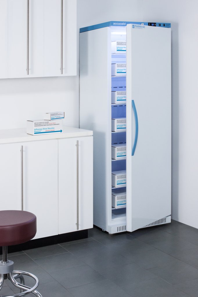 Accucold - ARS15PVLHD - 15 Cu.Ft. Upright Vaccine Refrigerator, Left Hand Door