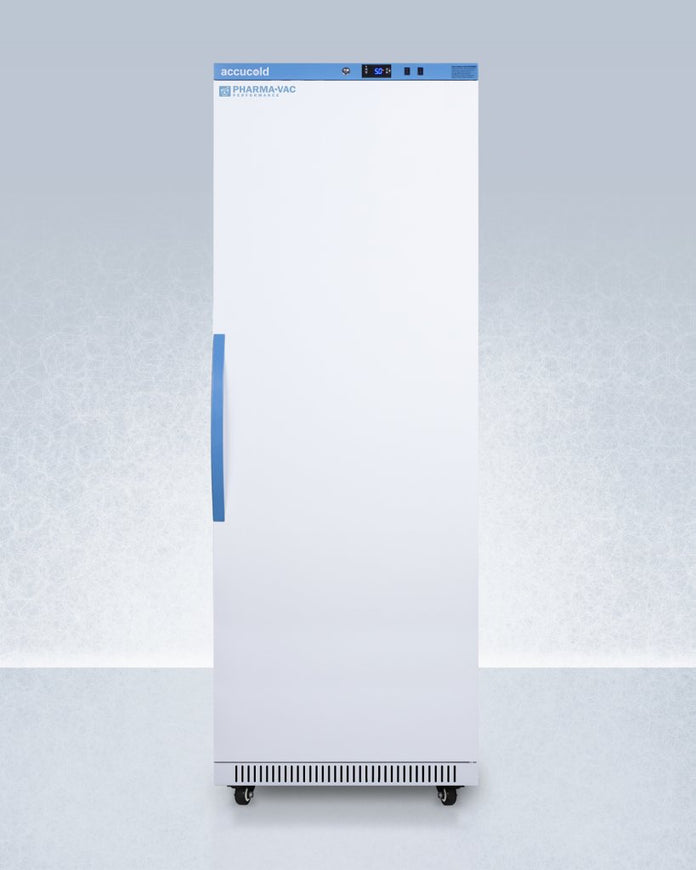 Accucold - ARS18PV456LHD - 18 Cu.Ft. Upright Vaccine Refrigerator, Certified to NSF-ANSI 456 Vaccine Storage Standard, Left Hand Door