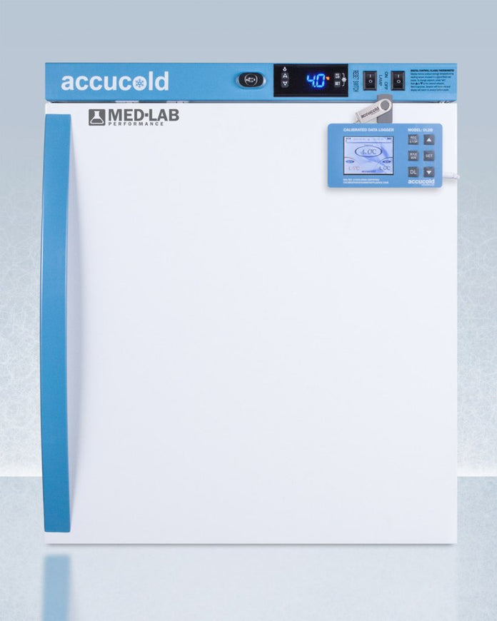 Accucold - ARS1MLDL2B - 1 Cu. Ft. Compact Laboratory Refrigerator