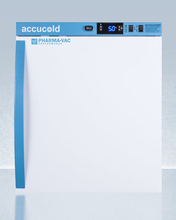 Accucold - ARS1PV456LHD - 1 Cu.Ft. Compact Vaccine Refrigerator, Certified to NSF-ANSI 456 Vaccine Storage Standard, Left Hand Door