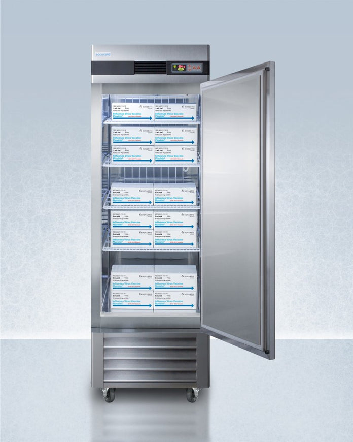 Accucold - ARS23MLPHI - 23 Cu.Ft. Upright Pharmacy Refrigerator, Probe Hole