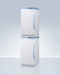 Accucold - ARS32PVBIADA-AFZ2PVBIADASTACKLHD - 20" Wide Performance Series All-Refrigerator/All-Freezer Combination