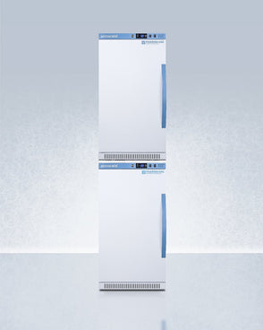 Accucold - ARS32PVBIADA-AFZ2PVBIADASTACKLHD - 20" Wide Performance Series All-Refrigerator/All-Freezer Combination