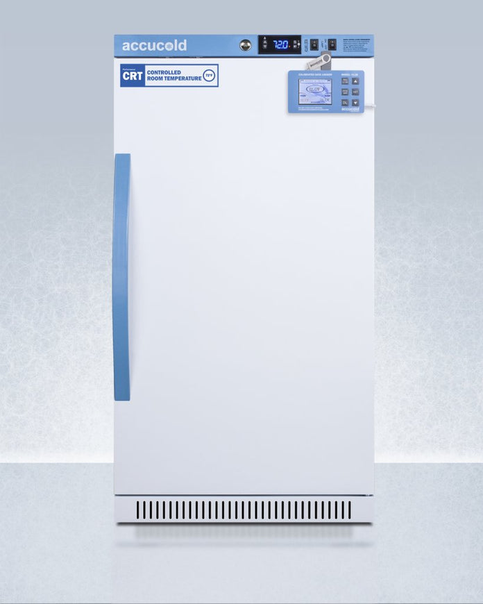 Accucold - ARS32PVBIADA-CRT - 2.83 Cu. Ft. Upright Controlled Room Temperature Cabinet, ADA Height
