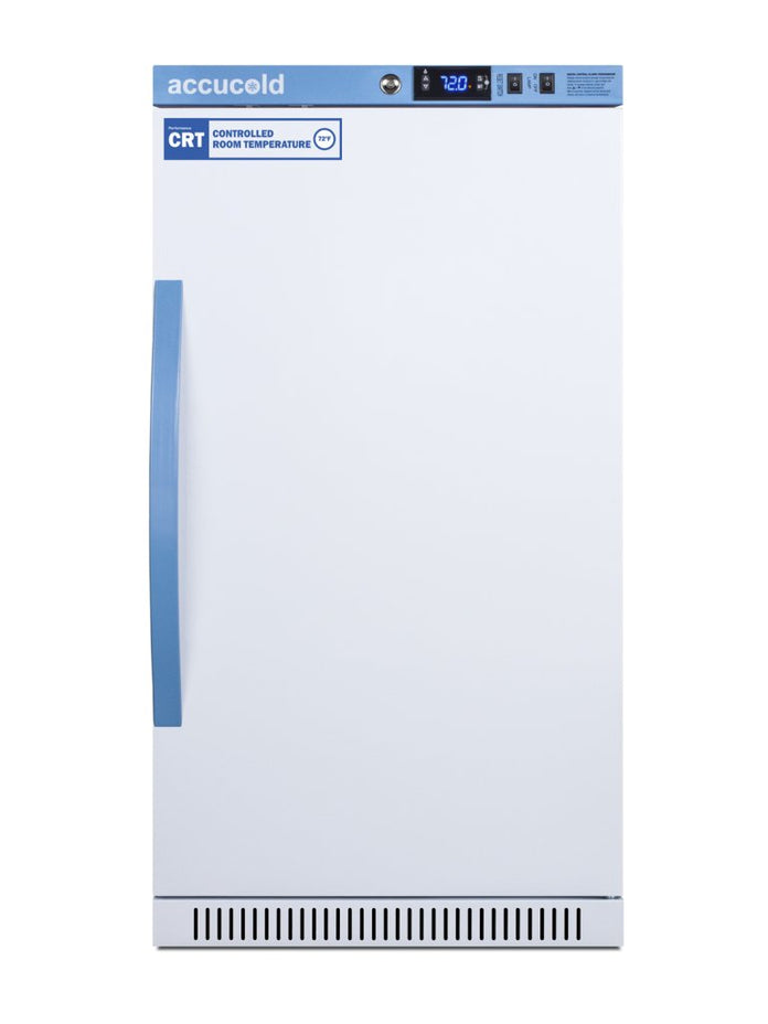Accucold - ARS32PVBIADA-CRTLHD - 2.83 Cu.Ft. Upright Controlled Room Temperature Cabinet, ADA Height, Left Hand Door
