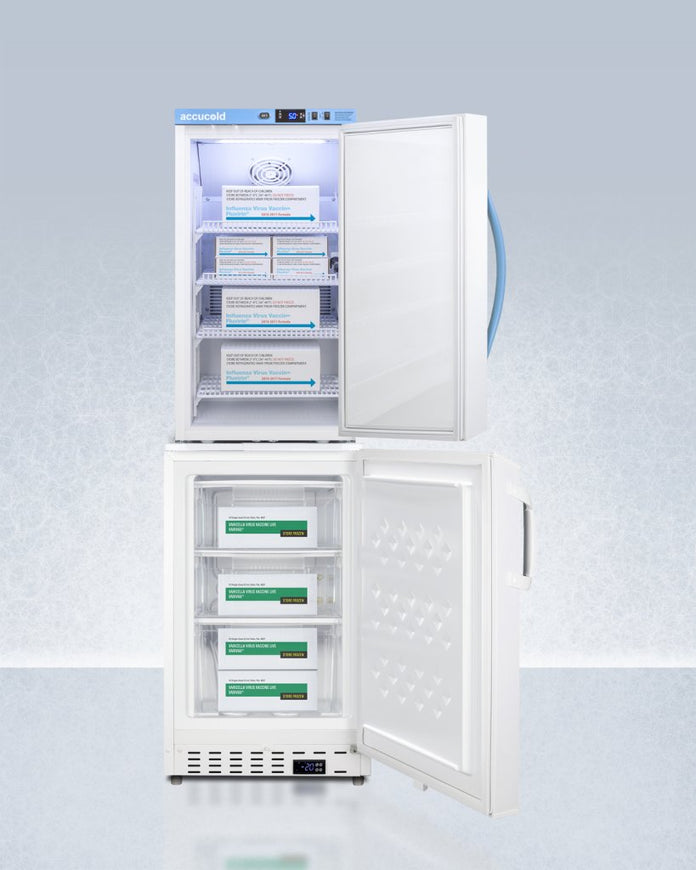 Accucold - ARS3PV-ADA305AFSTACKLHD - 20" Wide Vaccine Refrigerator-Freezer Combination, Left Hand Door