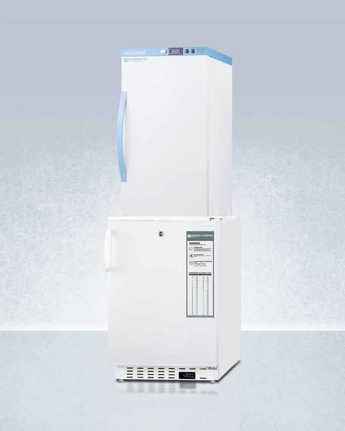 Accucold - ARS3PV-ADA305AFSTACK - 20" Wide Vaccine Refrigerator/Freezer Combination