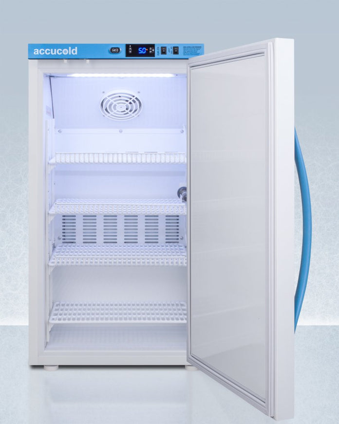 Accucold - ARS3PV456LHD - 3 Cu.Ft. Counter Height Vaccine Refrigerator, Certified to NSF-ANSI 456 Vaccine Storage Standard, Left Hand Door