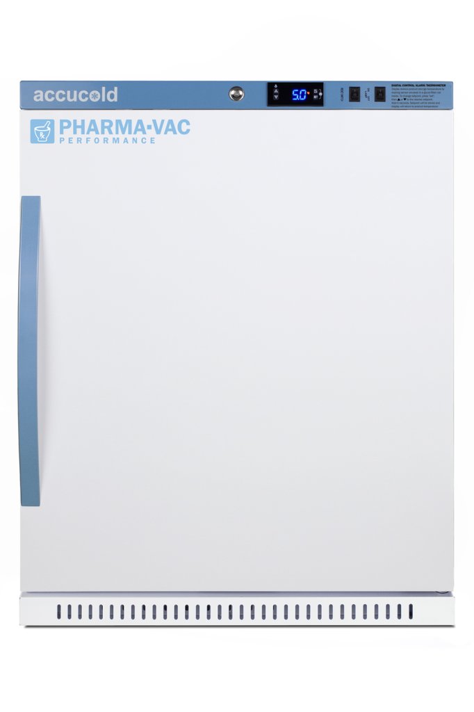 Accucold - ARS62PVBIADA456LHD - 6 Cu.Ft. ADA Height Vaccine Refrigerator, Certified to NSF-ANSI 456 Vaccine Storage Standard