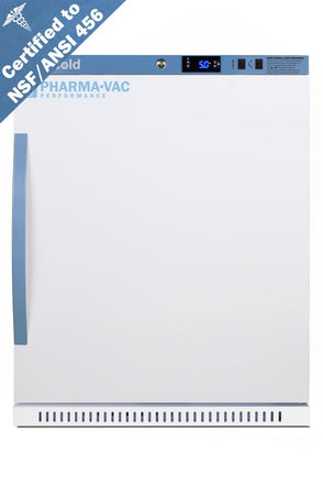 Accucold - ARS62PVBIADA456LHD - 6 Cu.Ft. ADA Height Vaccine Refrigerator, Certified to NSF-ANSI 456 Vaccine Storage Standard