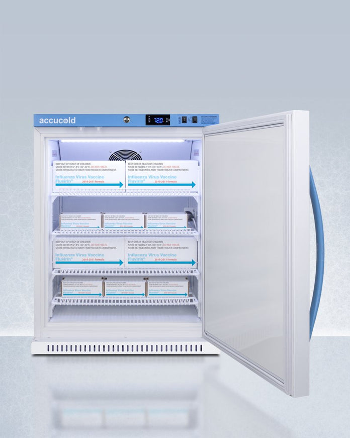 Accucold - ARS62PVBIADA - 6 Cu. Ft. Vaccine Refrigerator, ADA Height