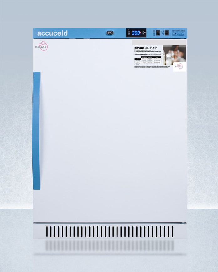 Accucold - ARS6MLMCLK - 6 Cu.Ft. MOMCUBE® Breast Milk Refrigerator, ADA Height