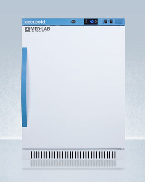 Accucold - ARS6MLDR - 6 Cu. Ft. ADA Height Laboratory Refrigerator with Removable Drawers