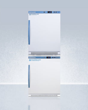 Accucold - ARSPV-AFZPVBIADASTACK - Wide Performance Series All-Refrigerator/All-Freezer Combination