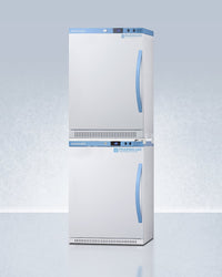 Accucold - ARS6PV-AFZ5PVBIADASTACKLHD - 24" Wide Performance Series All-Refrigerator/All-Freezer Combination