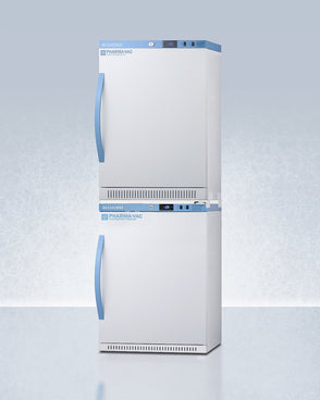 Accucold - ARS6PV-AFZ5PVBIADASTACK - 24" Wide Performance Series All-Refrigerator/All-Freezer Combination