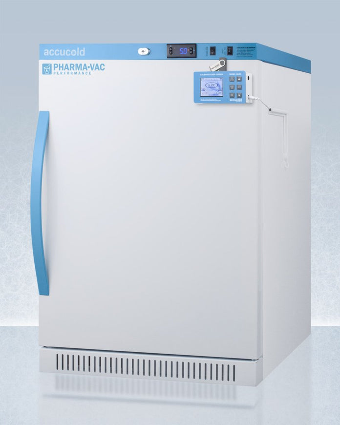 Accucold - ARS6PVDL2BLHD - 6 Cu.Ft. ADA Height Vaccine Refrigerator, Left Hand Door