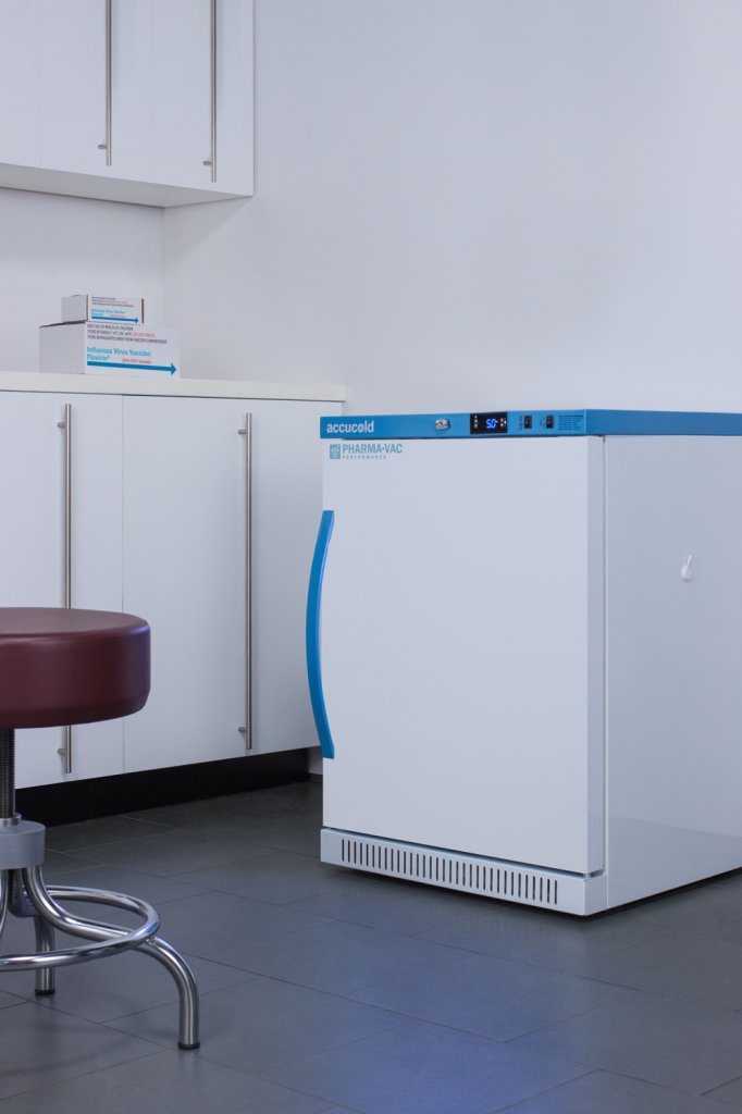 Accucold - ARS6PV456 - 6 Cu. Ft. ADA Height Vaccine Refrigerator, Certified to NSF/ANSI 456 Vaccine Storage Standard