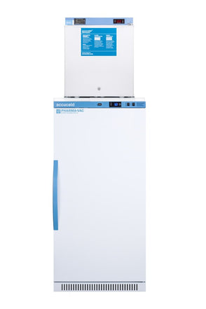 Accucold - ARS8PV-FS24LSTACKMED2 - 24" Wide All-Refrigerator/All-Freezer Combination