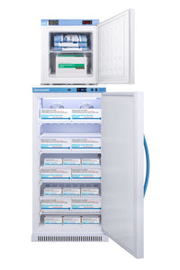 Accucold - ARS8PV-FS24LSTACKMED2 - 24" Wide All-Refrigerator/All-Freezer Combination