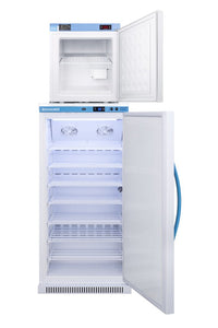 Accucold - ARS8PV-FS24LSTACKMED2 - 24" Wide All-Refrigerator/All-Freezer Combination