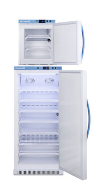 Accucold - ARS8PV-AFZ1PVSTACK - 24" Wide Performance Series All-Refrigerator/All-Freezer Combination