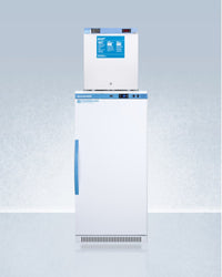 Accucold - ARS8PV-FS24LSTACKMED2LHD - 24" Wide All-Refrigerator-All-Freezer Combination, Left Hand Door