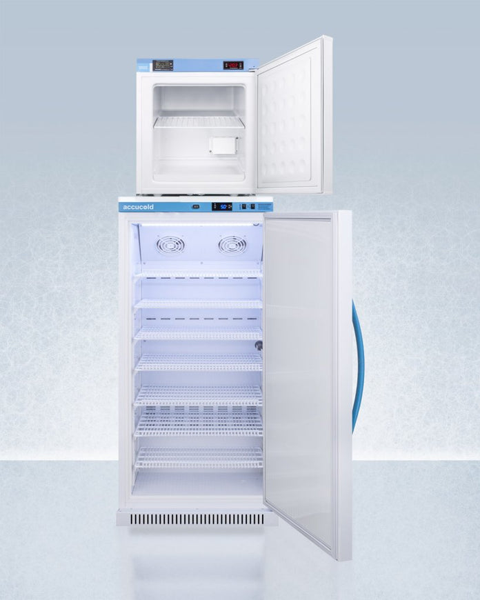 Accucold - ARSPV-FSLSTACKMED2 - 24" Wide All-Refrigerator/All-Freezer Combination