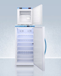 Accucold - ARS8PV-FS24LSTACKMED2LHD - 24" Wide All-Refrigerator-All-Freezer Combination, Left Hand Door