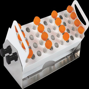 Crystal Industries - IS-A31 - Adjustable Angle Tube Rack, Holds 27 Tubes x ø22mm