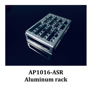 Benchmark Scientific - AP1016-ASR - Aluminum Sample Rack for AP1016-6W Reagent Vessels
