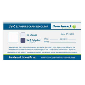 Benchmark Scientific - B1450-IC - UV-C Indicator Card (Double-Sided)