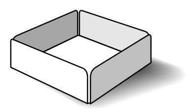 Custom Biogenic Systems - B2AM - Mini Aluminum Box, 2" High