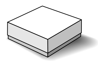 Custom Biogenic Systems - B2CL - Large Cardboard Box, 2" High