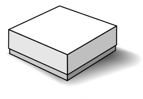Custom Biogenic Systems - B2CM - Mini Cardboard Box, 2" High with Slots