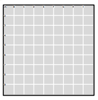 Custom Biogenic Systems - B2P - Polypropylene Box, Including 81-Place Divider for Storing 1.2 & 2.0ml Vials, Temp Range -90°C