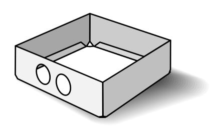 Custom Biogenic Systems - B2SS - Special Stainless Steel Box, 2" High