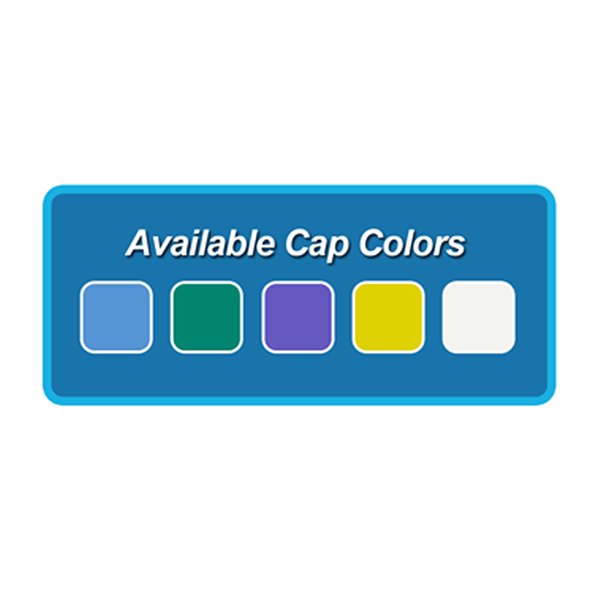 Benchmark Scientific - B3000-2000-B* - Hybex Media Storage Bottle with Standard (GL45) Blue Cap, 2000 ml