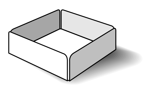Custom Biogenic Systems - B3AL - Large Aluminum Box, 3" High