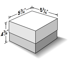 Custom Biogenic Systems - B3CL - Large Cardboard Box, 3" High