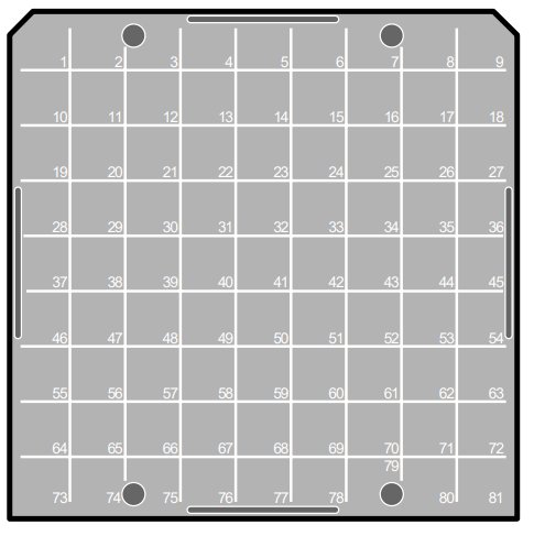 Custom Biogenic Systems - B2P100 - Polypropylene Box, Including 100-Place Divider for Storing 1.2 & 2.0ml Vials, Temp Range -196°C