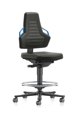 Bimos - 20028403 - Nexxit Low Stool 9032, Desk-to-Bench Height, with Foot Ring, Armless
